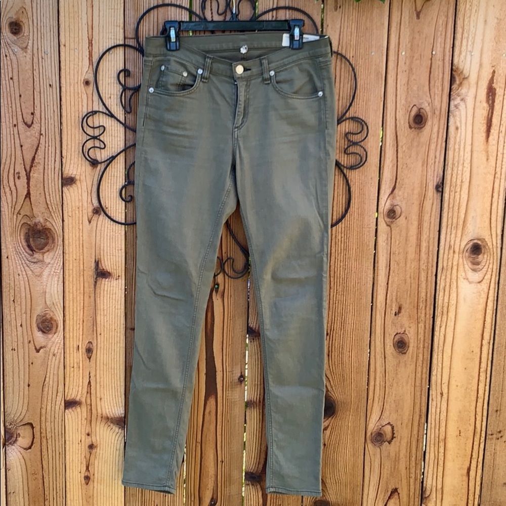 rag & bone Olive Skinny Jeans
